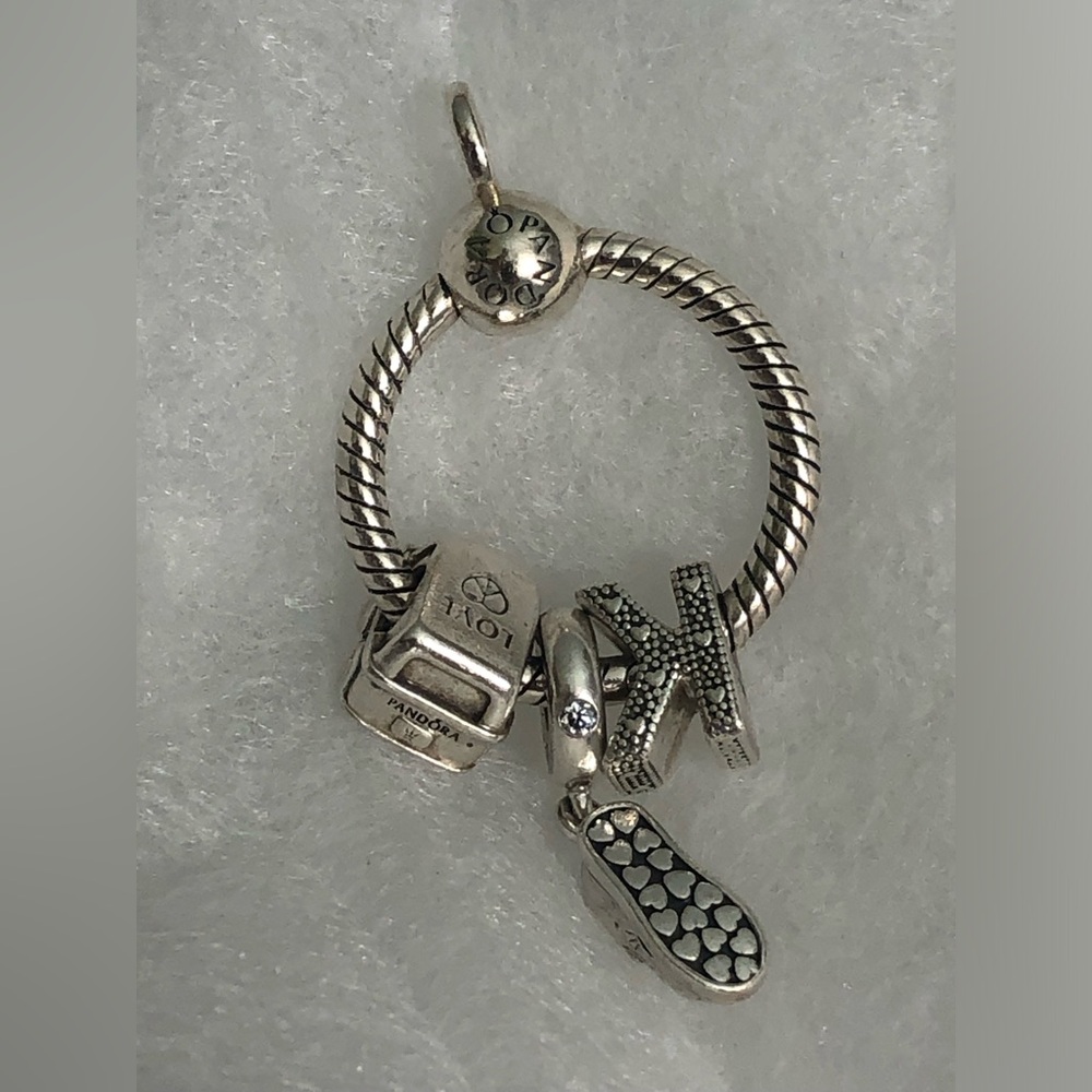 Authentic Pandora Sterling Silver  Pendant charm 3